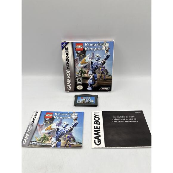 LEGO: Knights' Kingdom (Nintendo Game Boy Advance, 2004) Complete In Box CIB - Picture 1 of 14